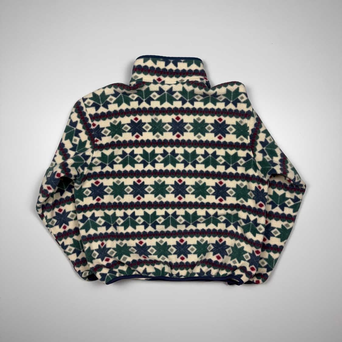 (105) 80s 엘엘빈 아즈텍 플리스 풀오버 상품이미지2