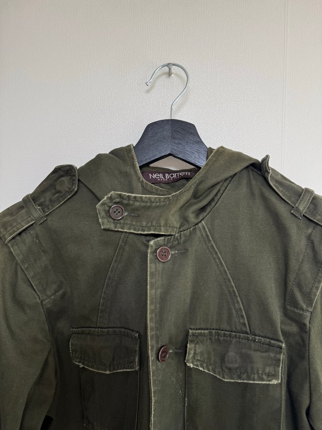 닐바렛 밀리터리 후드 자켓 상품이미지7