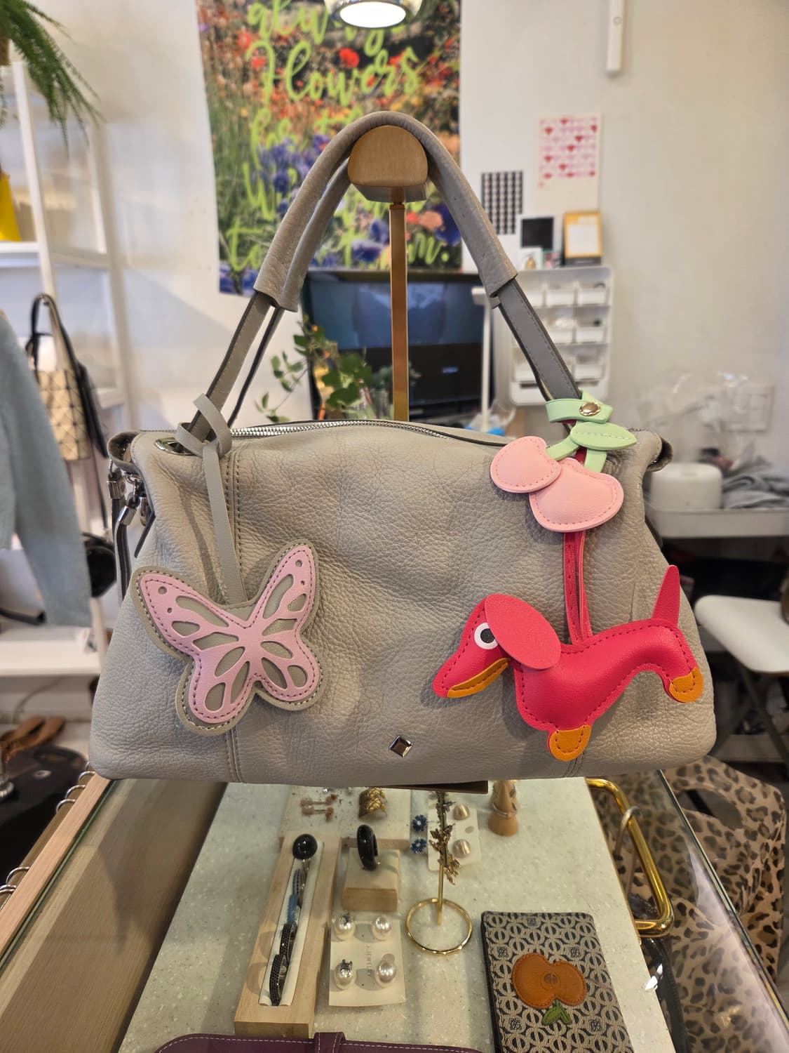 ALPHARD 알파드 채정안백 리얼레더 토드백 상품이미지1