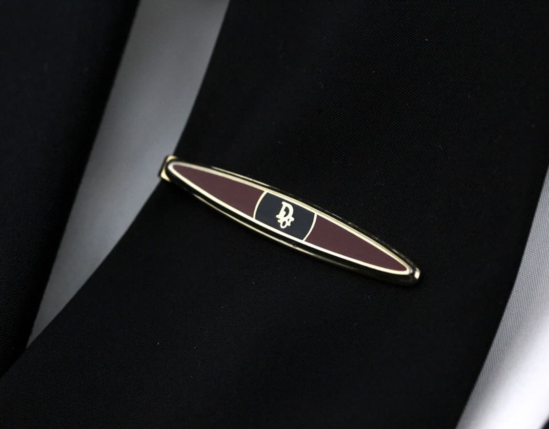 디올 A,B+등급 5cm 남자 명품 넥타이핀 커프스 세트 상품이미지9