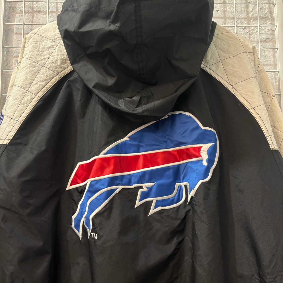스타터 X NFL 90s 올드스쿨 버팔로 빌스 바람막이 L 상품이미지5