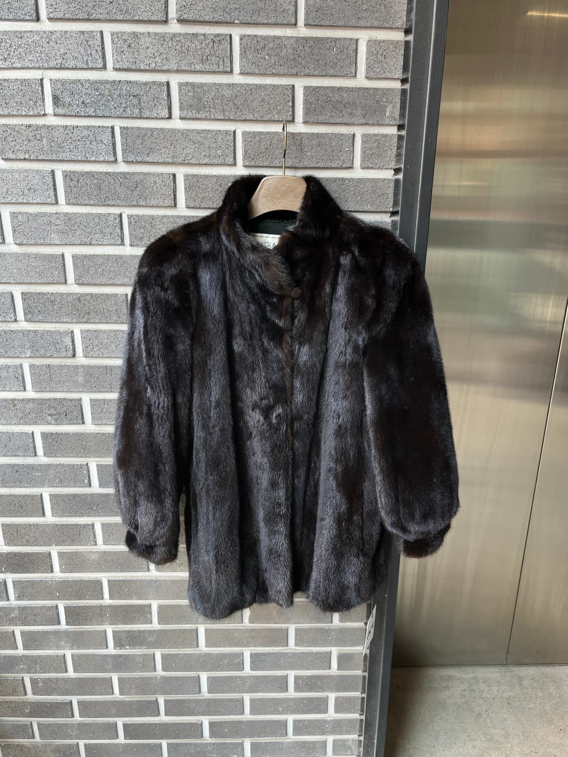 90s Blackglama 블랙그라마 밍크코트 다크브라운 상품이미지1