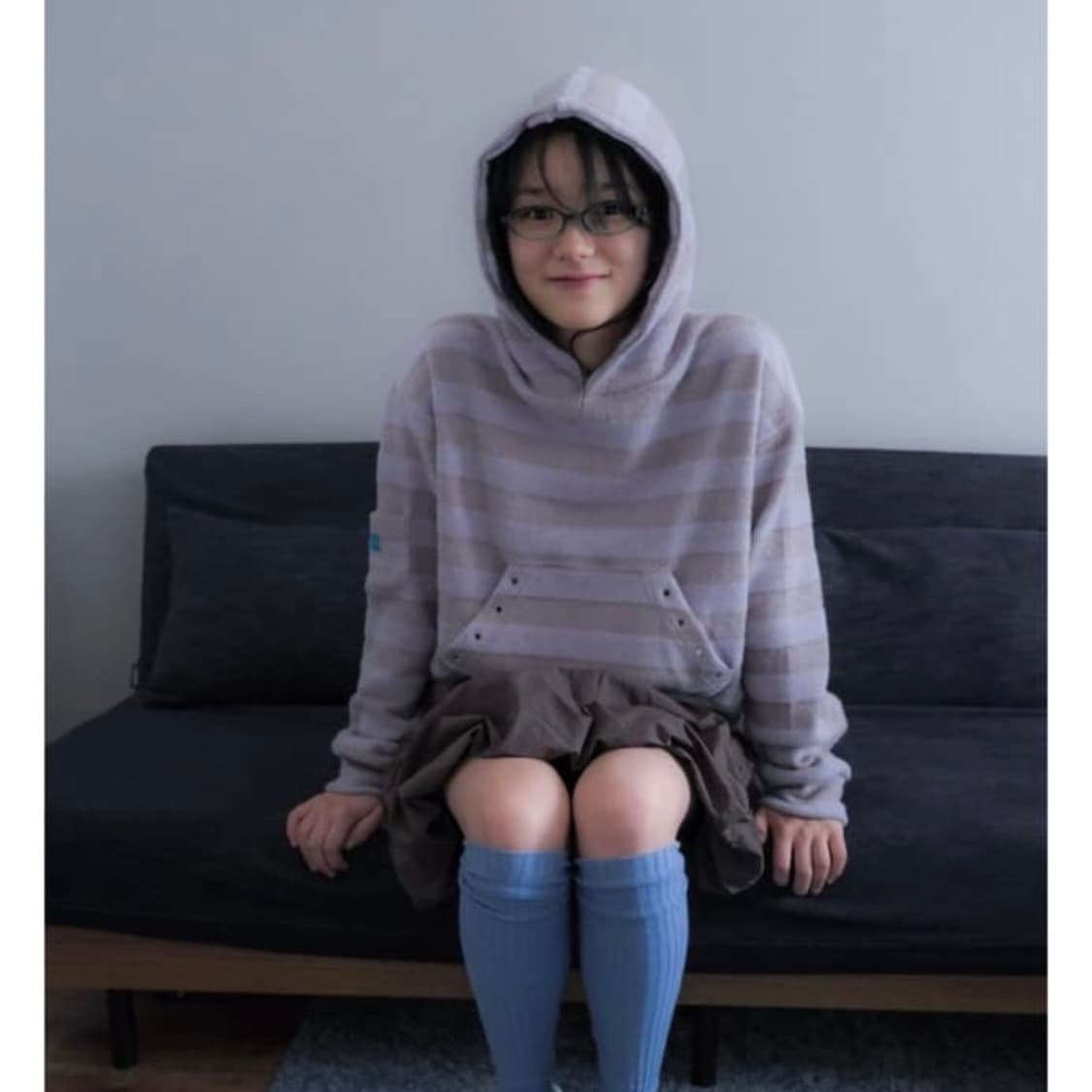 인앤양하모니 스트라이프 후드 상품이미지2