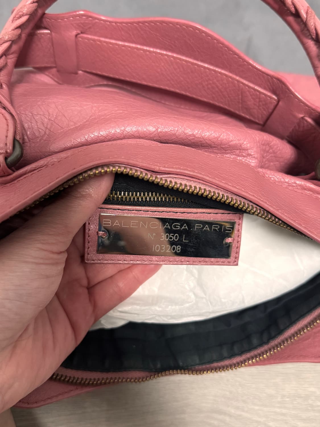 Balenciaga 발렌시아가 르시티 시티백 핑크 스몰 A+ 상품이미지8