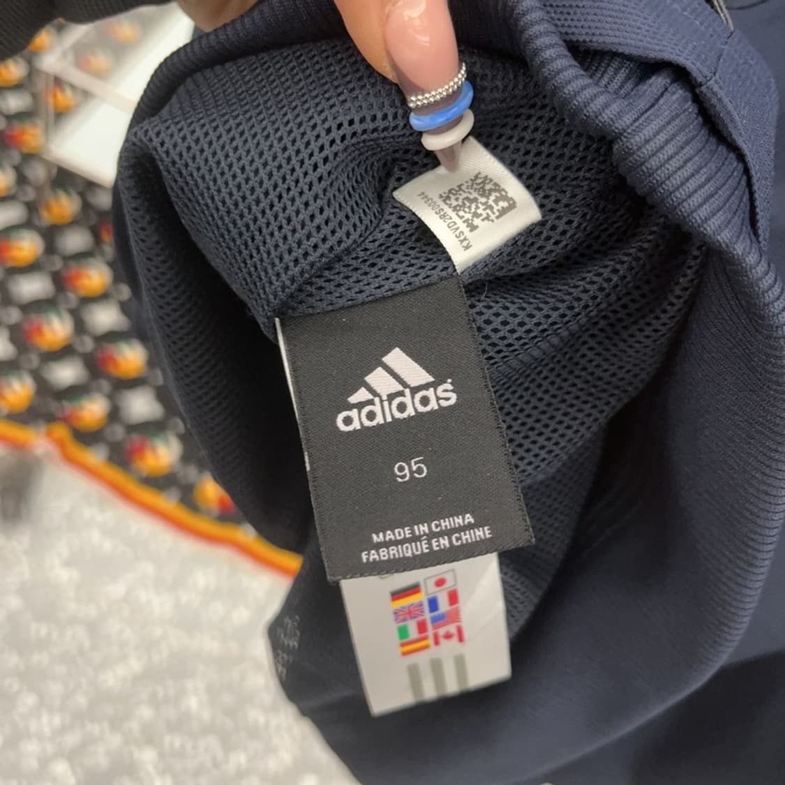 아디다스 아이콘 유니크 스포티 트랙탑 바람막이 자켓 95 C07851 상품이미지6