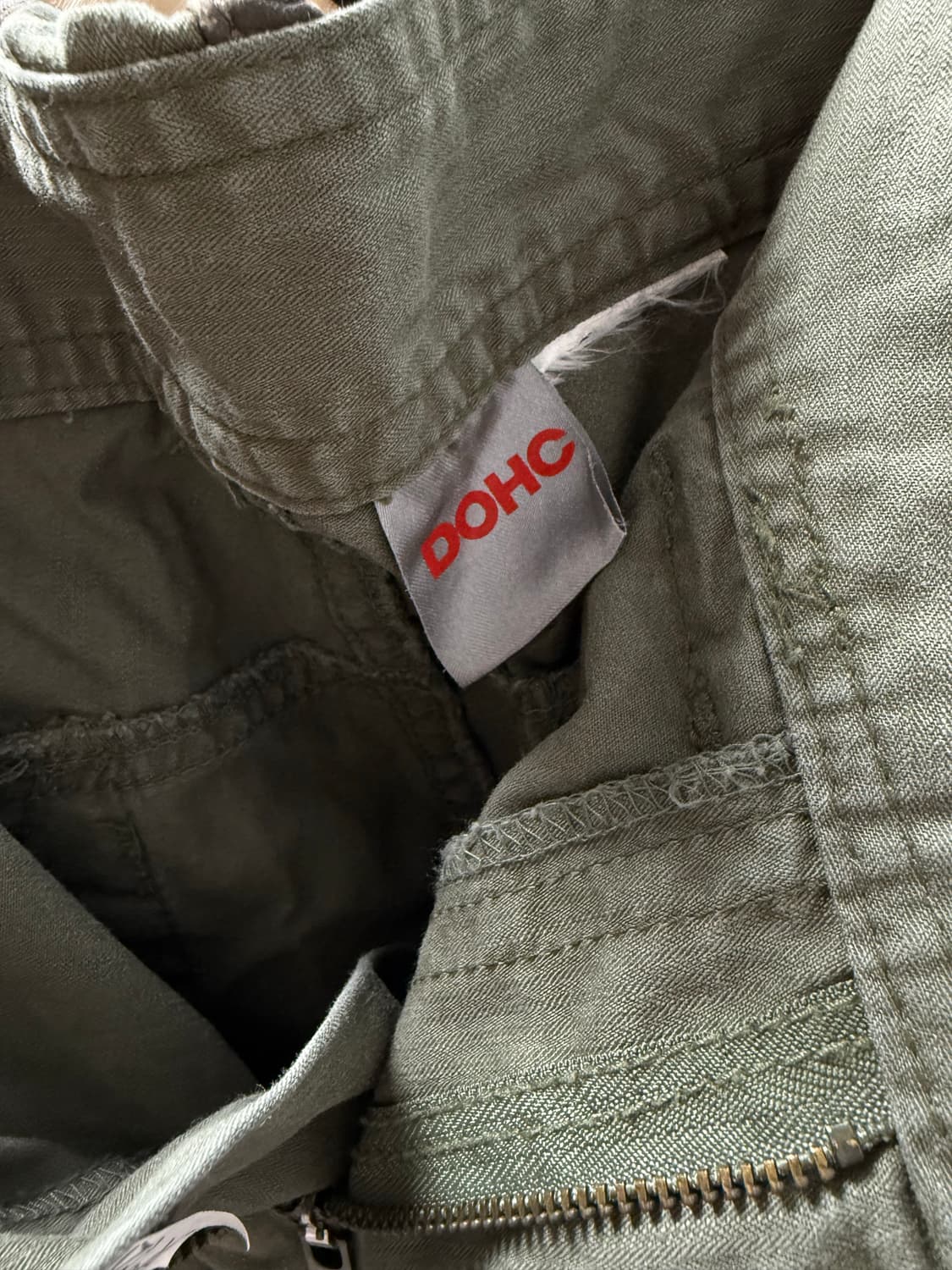 DOHC 카키 카고 팬츠 상품이미지5