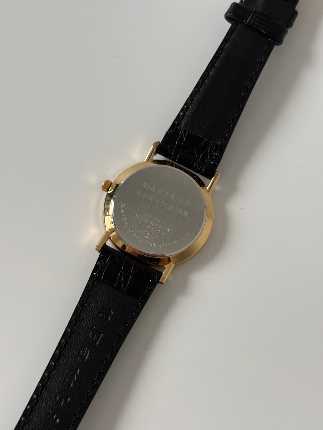 세이코 1980년대 Chronos 골드 쿼츠 남성 상품이미지7