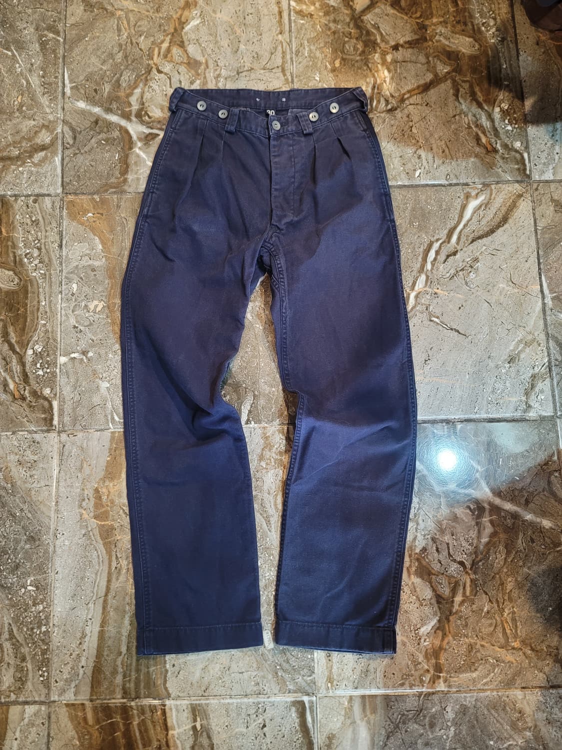 나이젤카본 덕캔버스 투턱 워크팬츠  상품이미지1