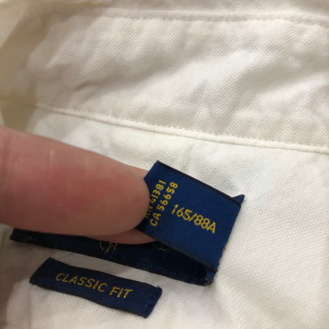 폴로 랄프로렌 공용 화이트 셔츠 상품이미지4