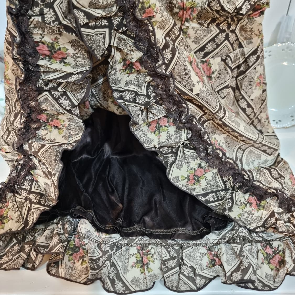 axes femme(엑시즈팜) 로맨틱 패턴 원피스 상품이미지6