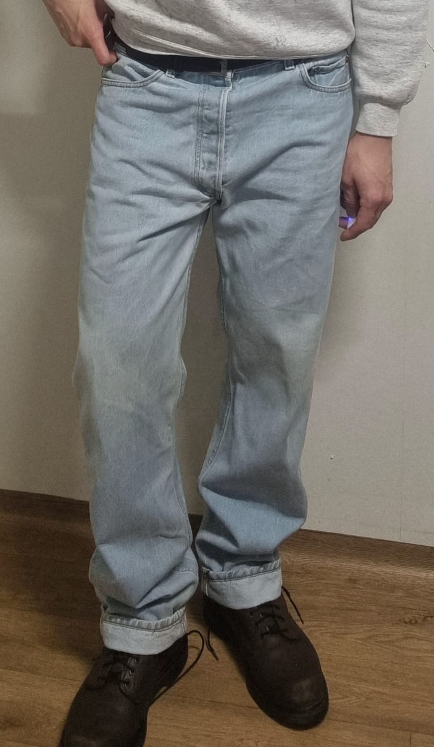 리바이스 501 made in usa 연청 상품이미지1