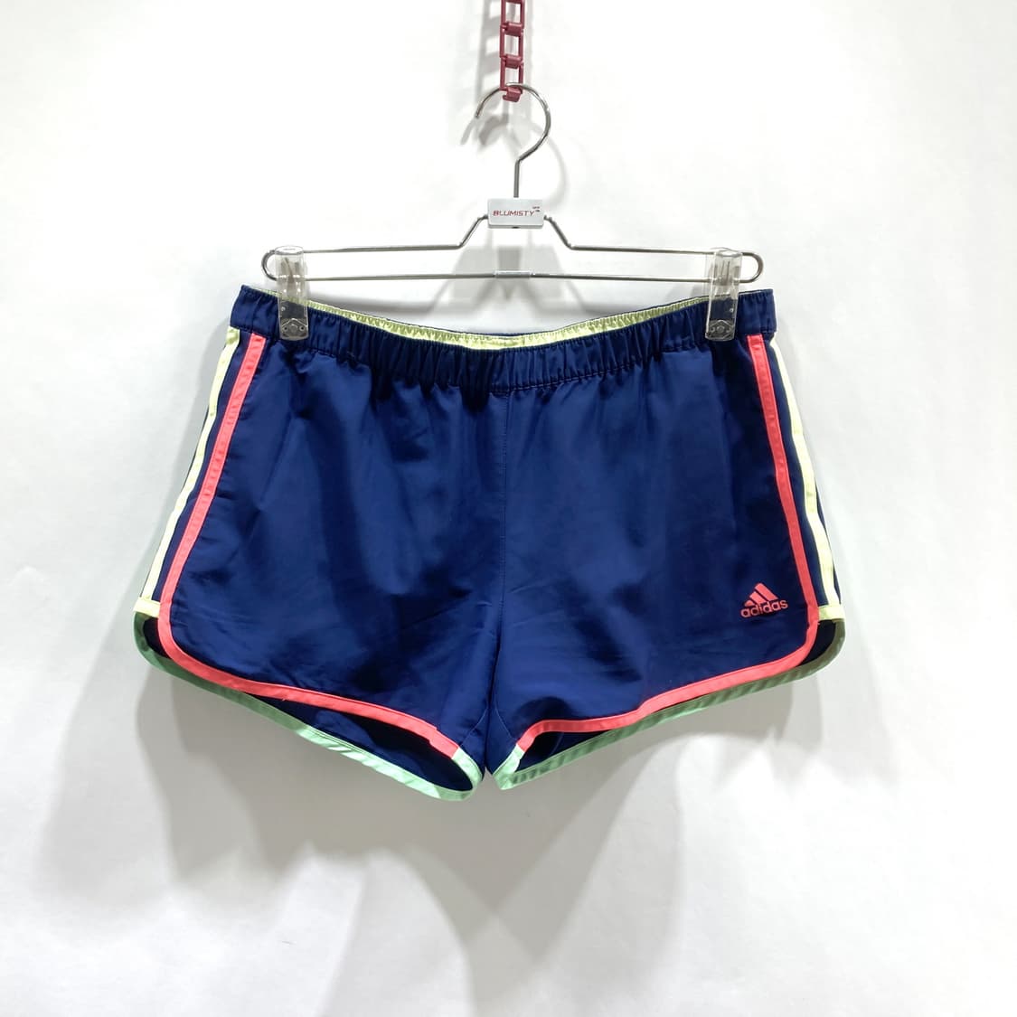 아디다스 여성스포츠밴딩반바지 네이비 M 상품이미지1