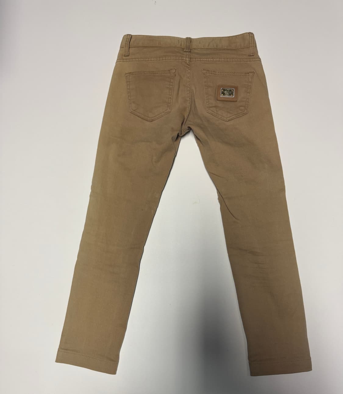 여성 돌체앤가바나 베이지 코튼팬츠 상품이미지2