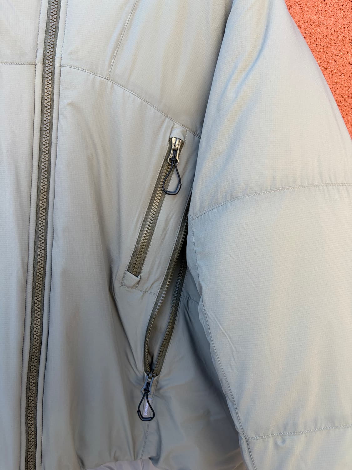 에스피오나지 인슐레이티드 하이킹 자켓 그레이올리브 상품이미지4