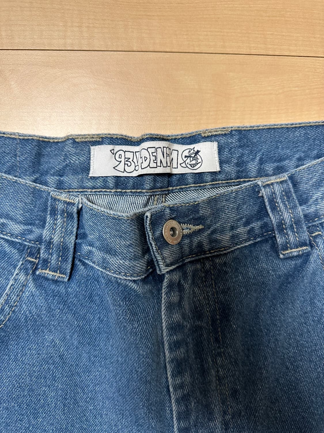 폴라스케이트 93 데님 미드블루 34/32 상품이미지2