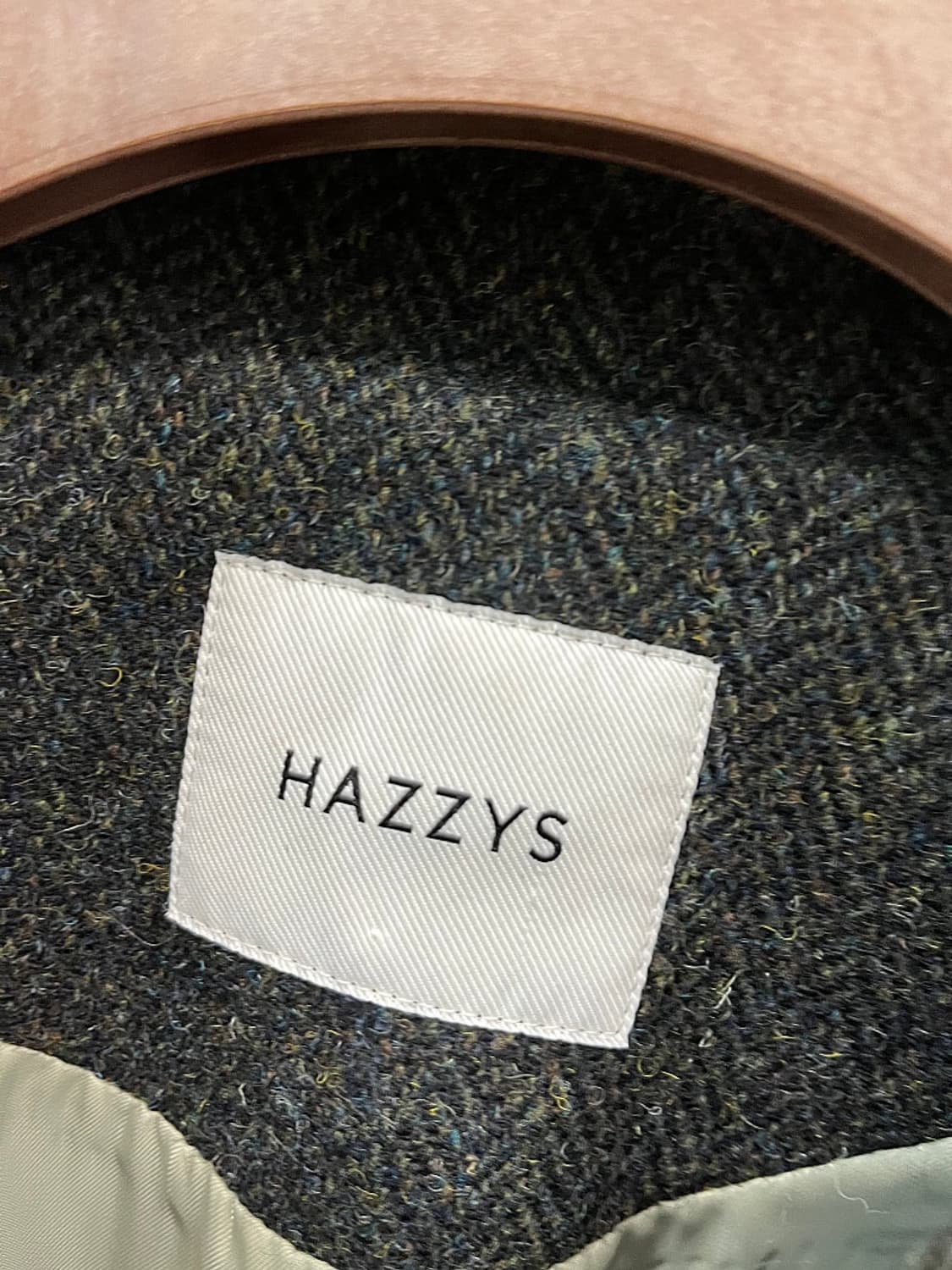 여) 헤지스 해리스 트위드 롱코트  상품이미지6