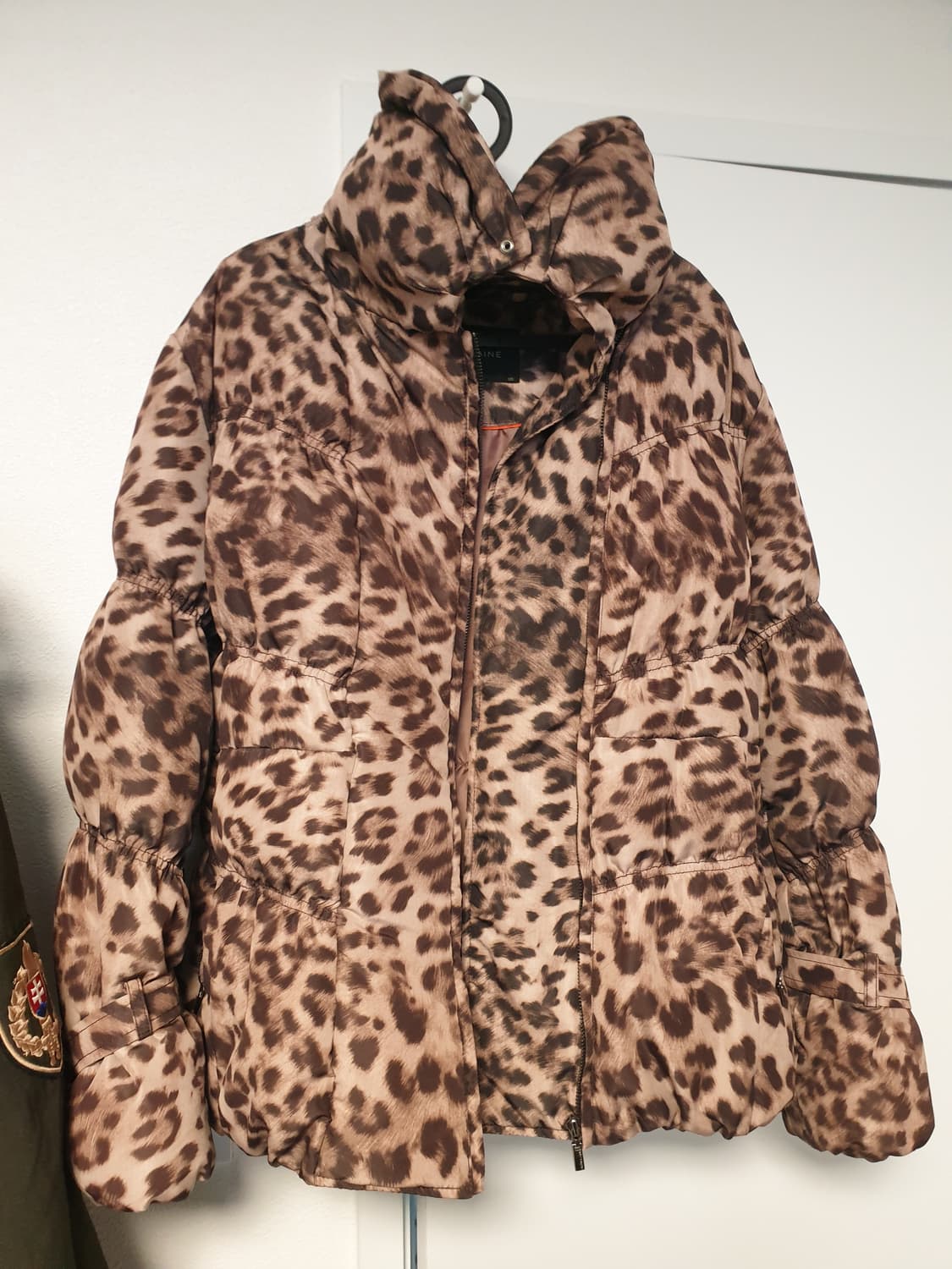 레오파드 패딩 여성 105size 상품이미지1