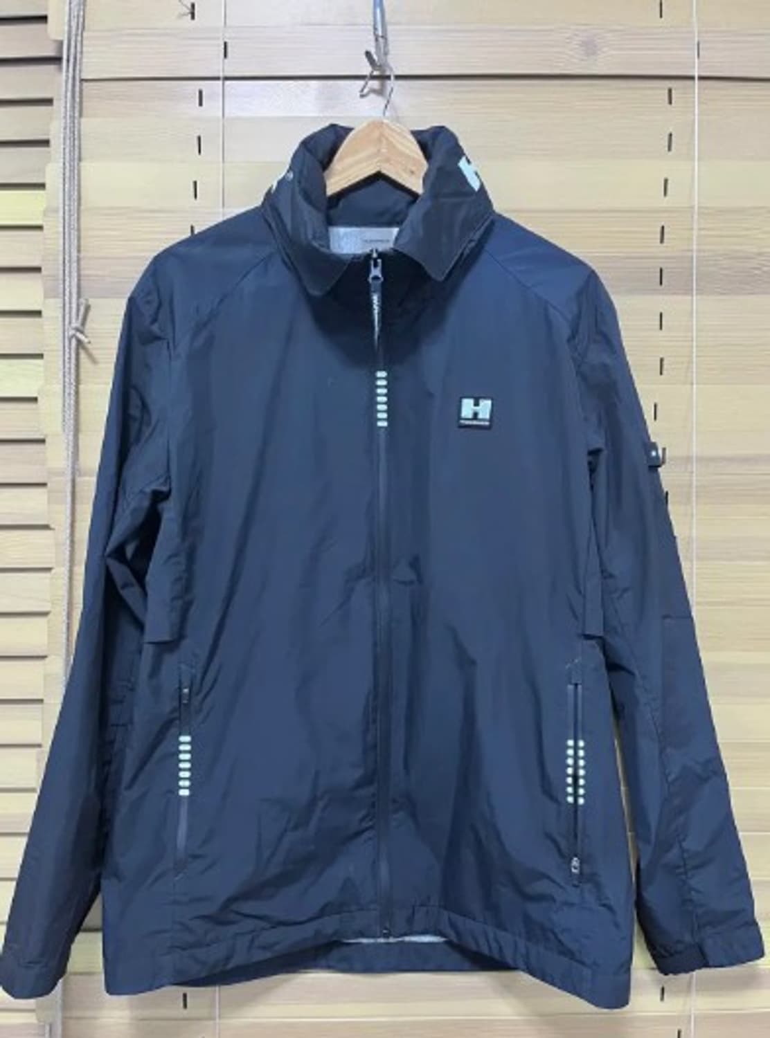 Hummer 남성 블랙바람막이점퍼 100(L)사이즈 상품이미지2