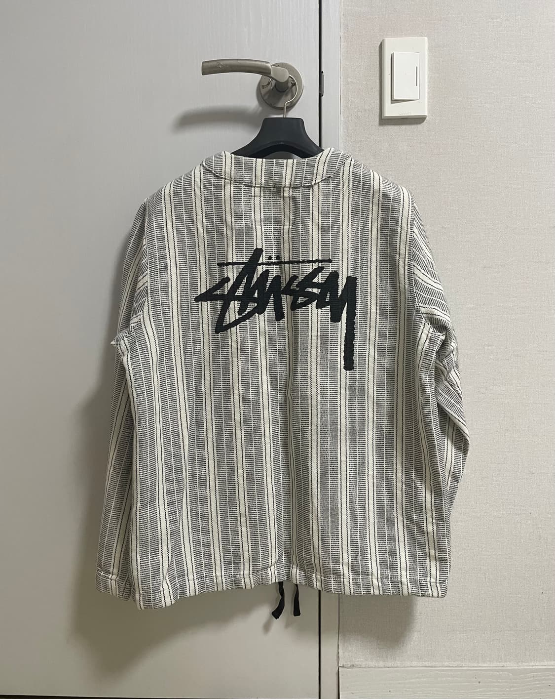 M) 스투시 코쿤 착용 헨리넥 맨투맨 아노락 티셔츠 코드쿤스트 상품이미지5