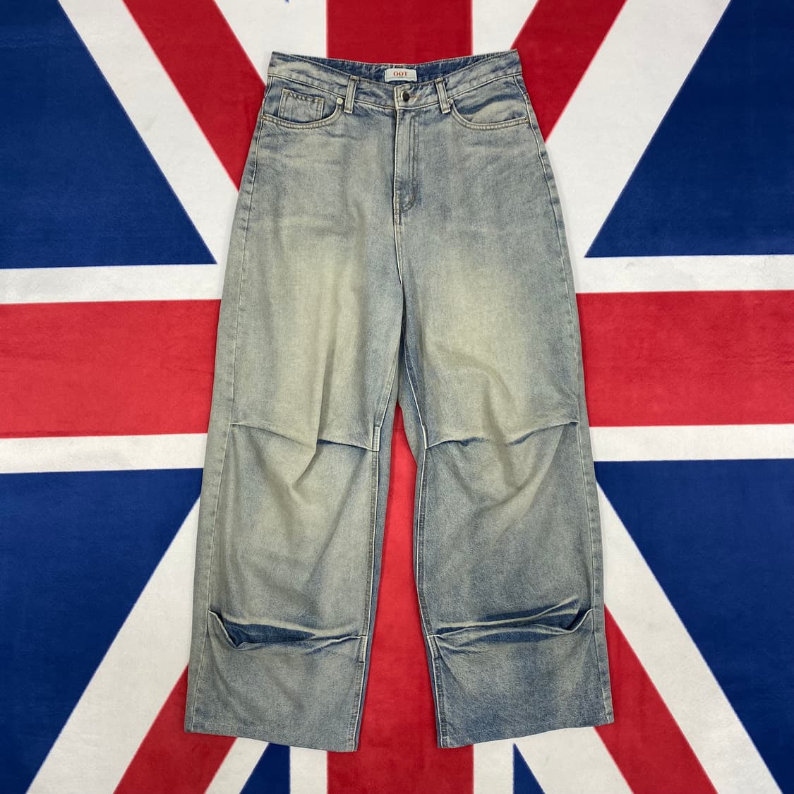 OOT 와이드 워싱데님팬츠 L 상품이미지1