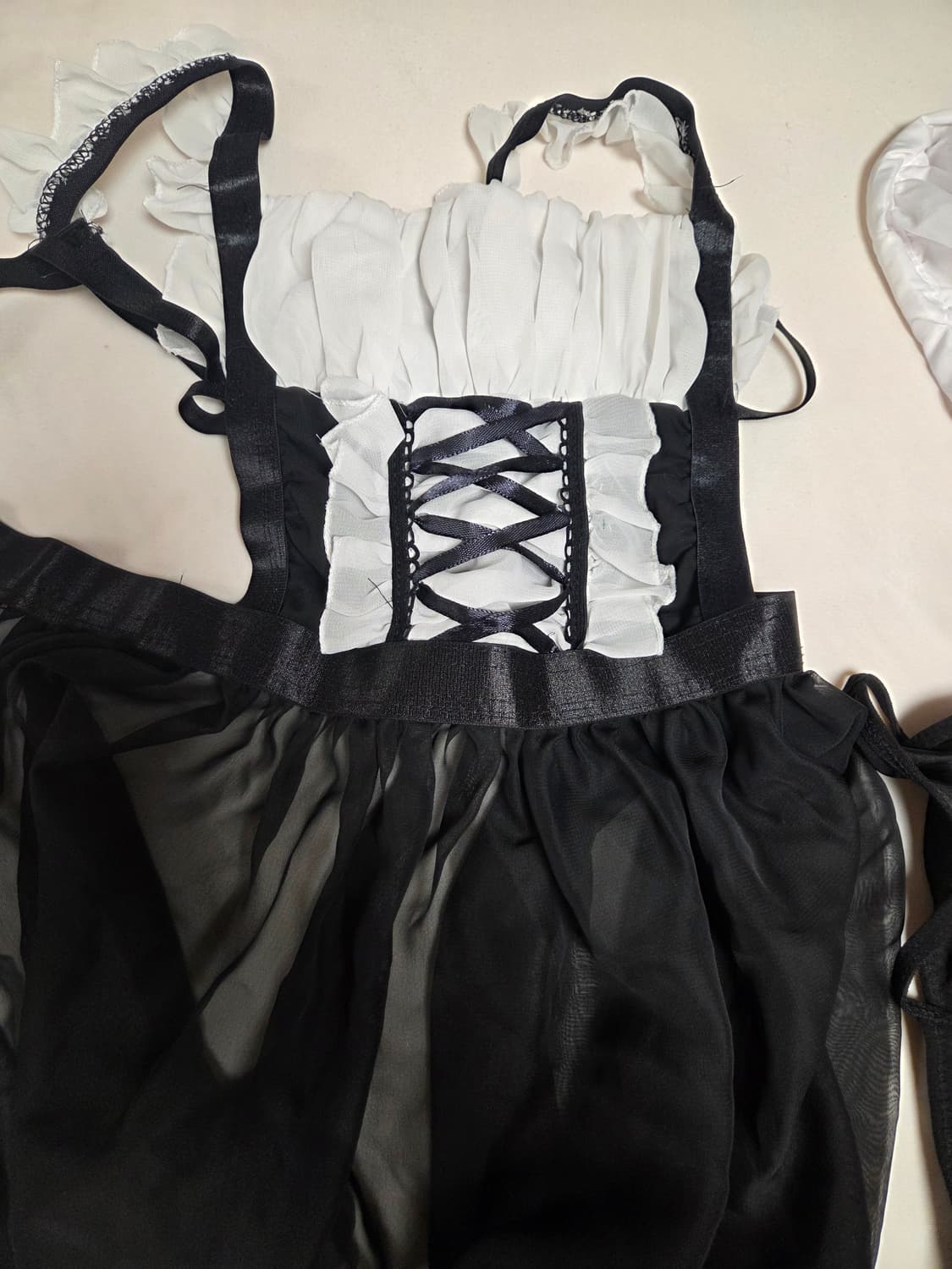 이벤트용) 섹시 메이드복/슬립 코스텀 상품이미지2