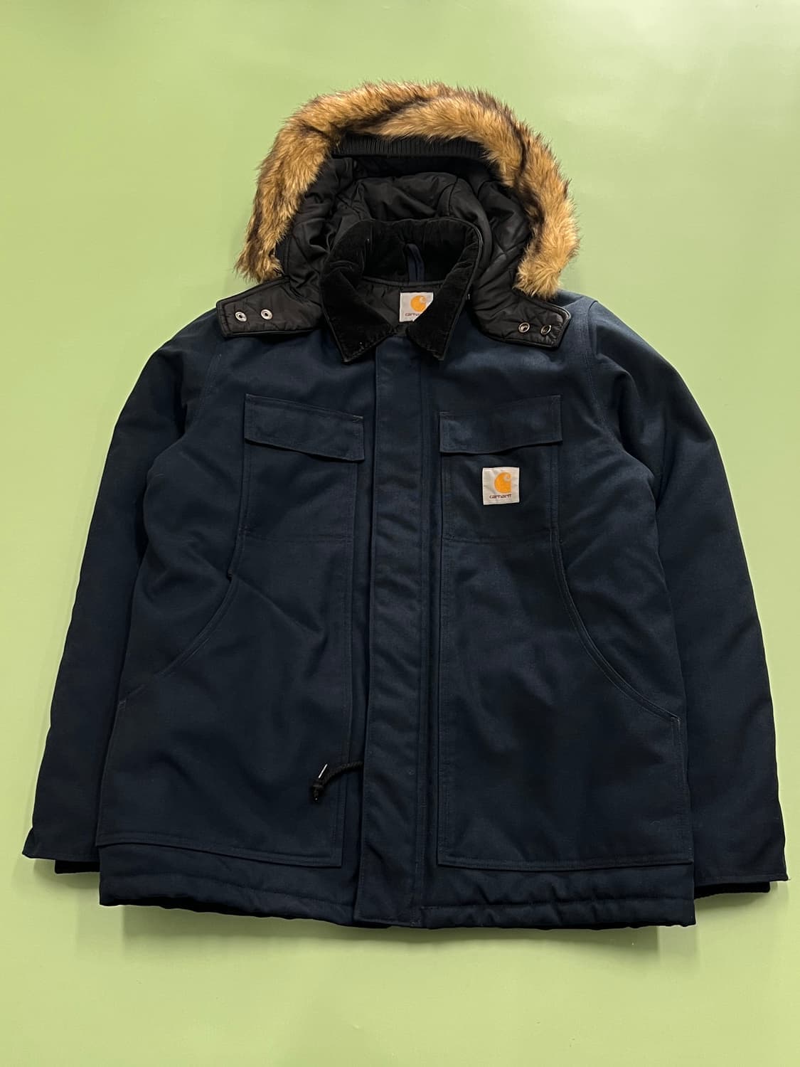 (M) 칼하트WIP 아크틱 코트 자켓 네이비 상품이미지2