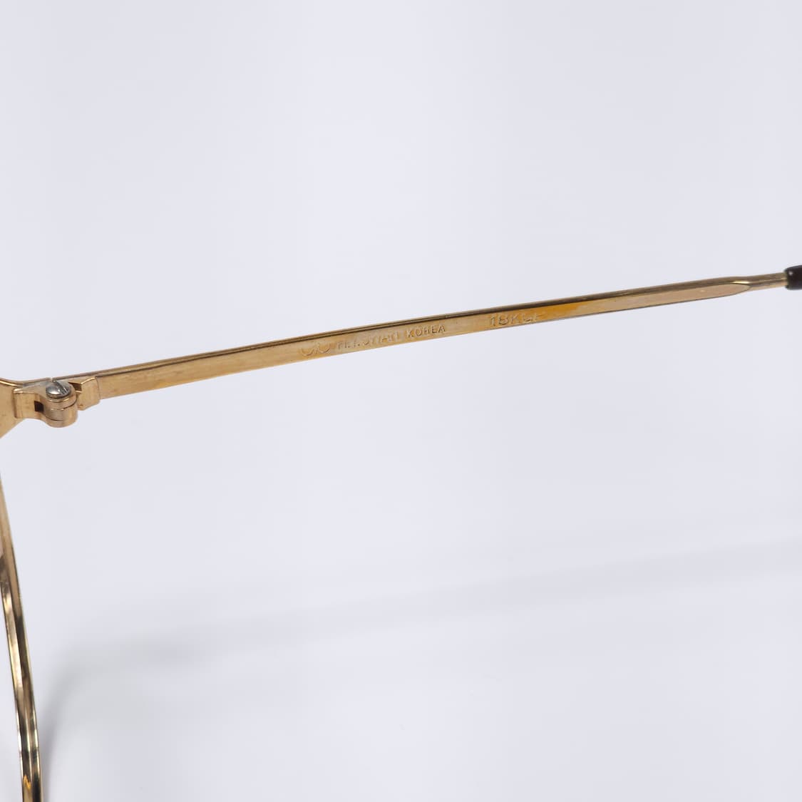 18K 도금 80년도 올드빈티지 안경 상품이미지5