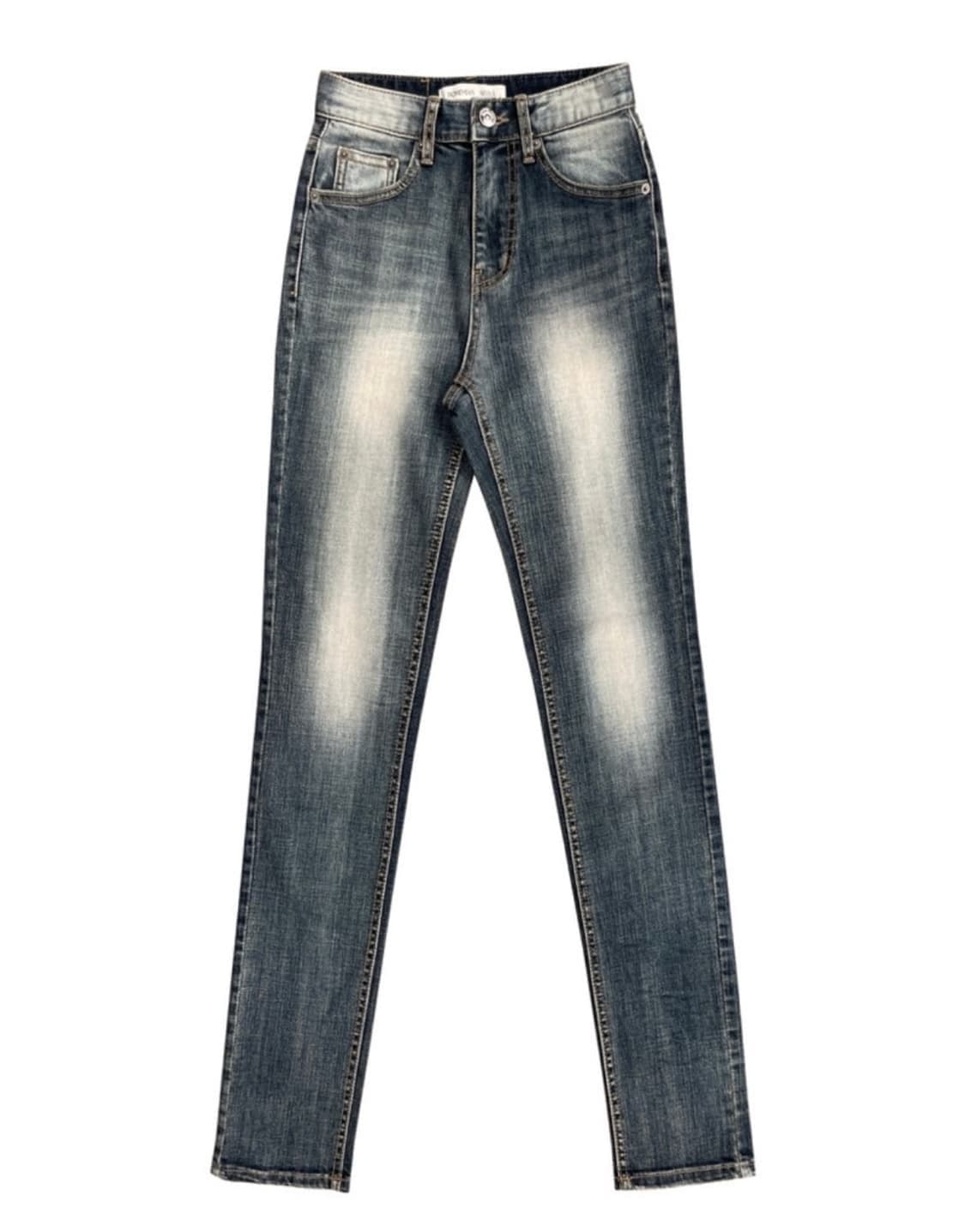 [S] 보헤미안 서울 하이웨스트 스트레이트 진 블루 상품이미지1