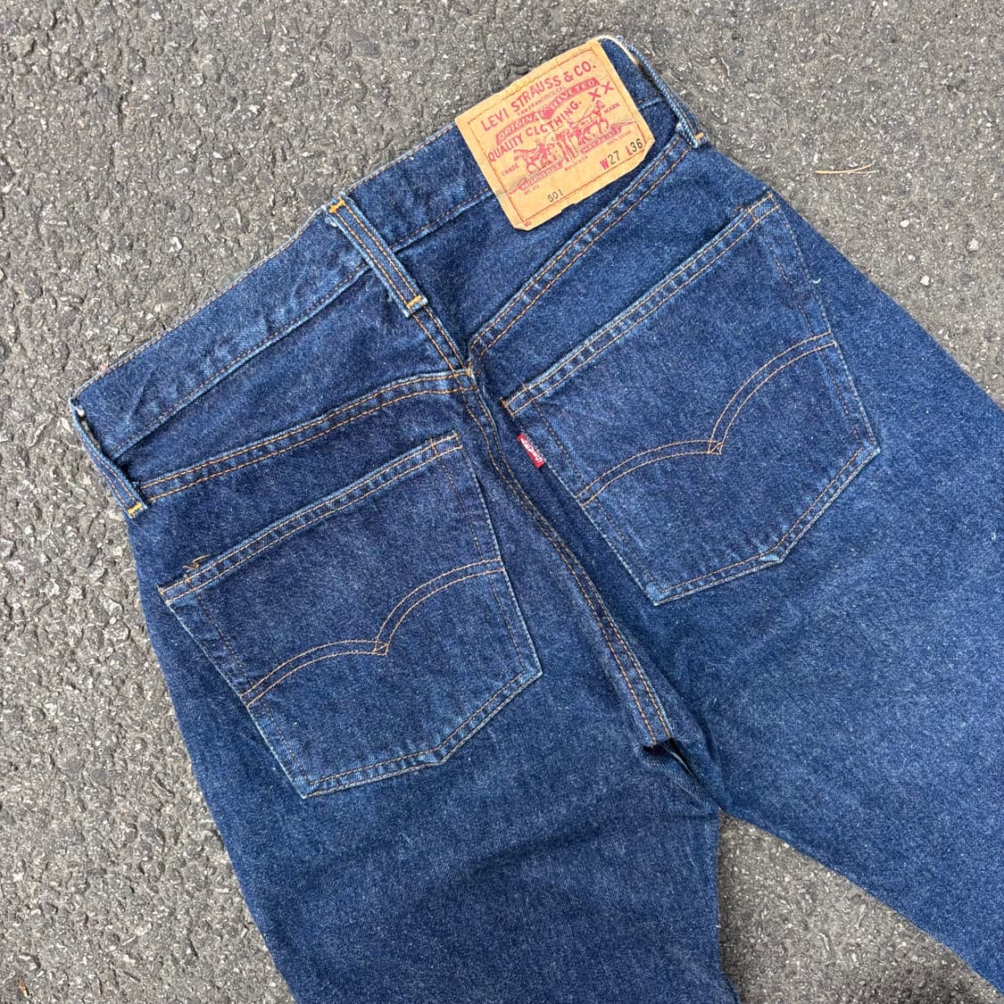 90년대 미국 리바이스 501 빅e 셀비지 상품이미지6