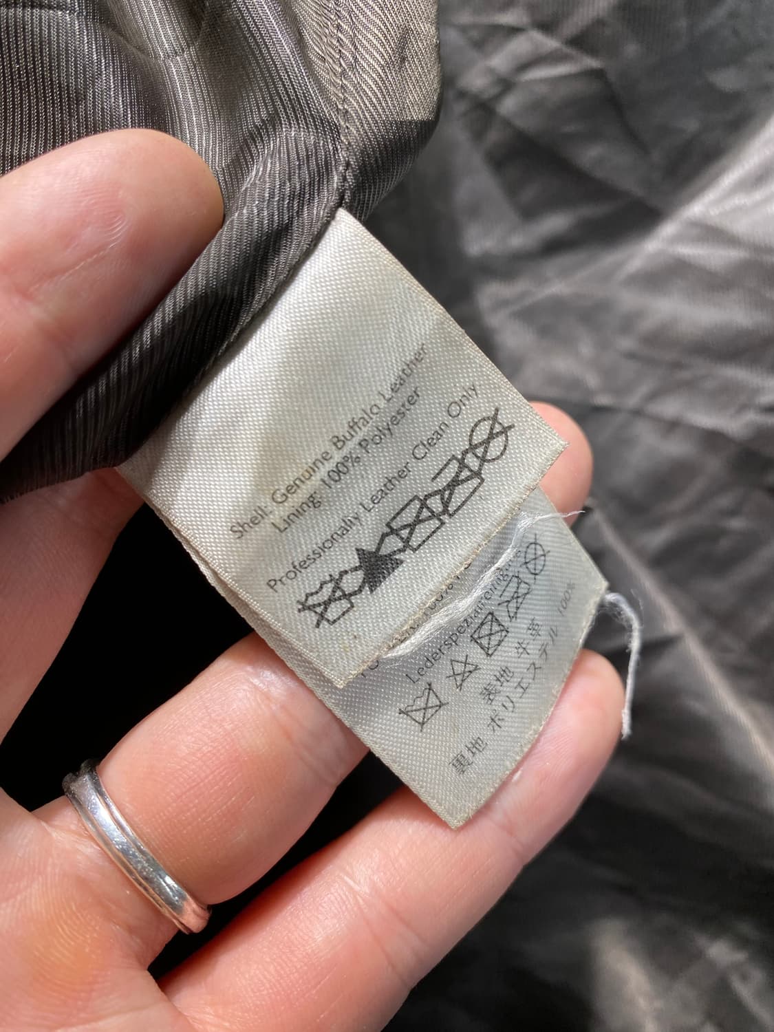 [XL] Eddie Bauer 에디바우어 버팔로 레더 자켓 상품이미지9