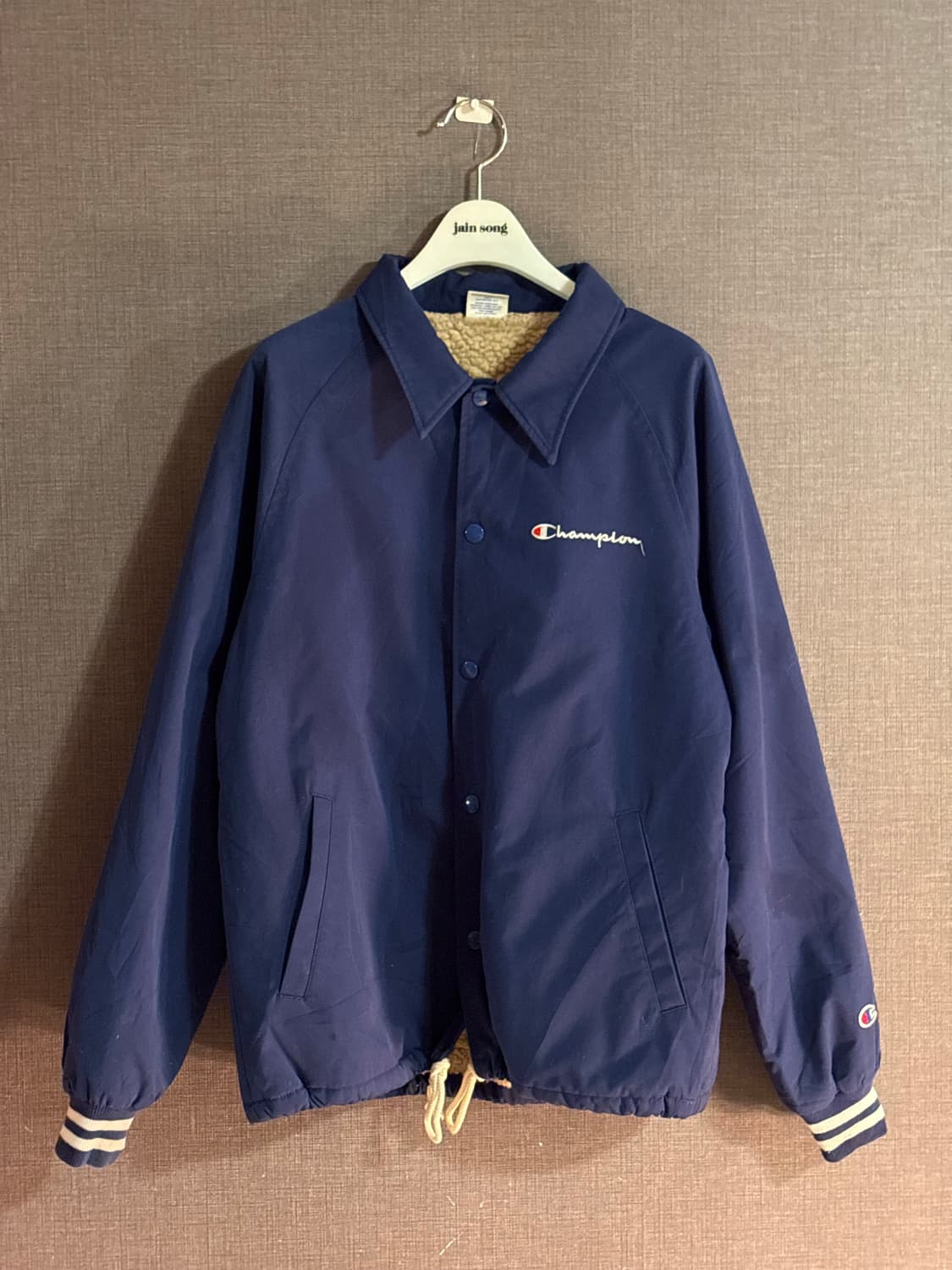 챔피온 Champion 네이비 자켓 S 상품이미지1