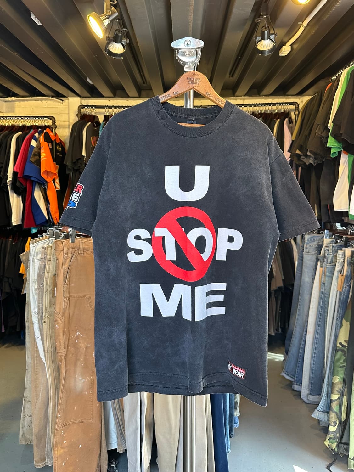 WWE 프로레슬러 존 시나 페이드 프린팅 티셔츠 상품이미지1