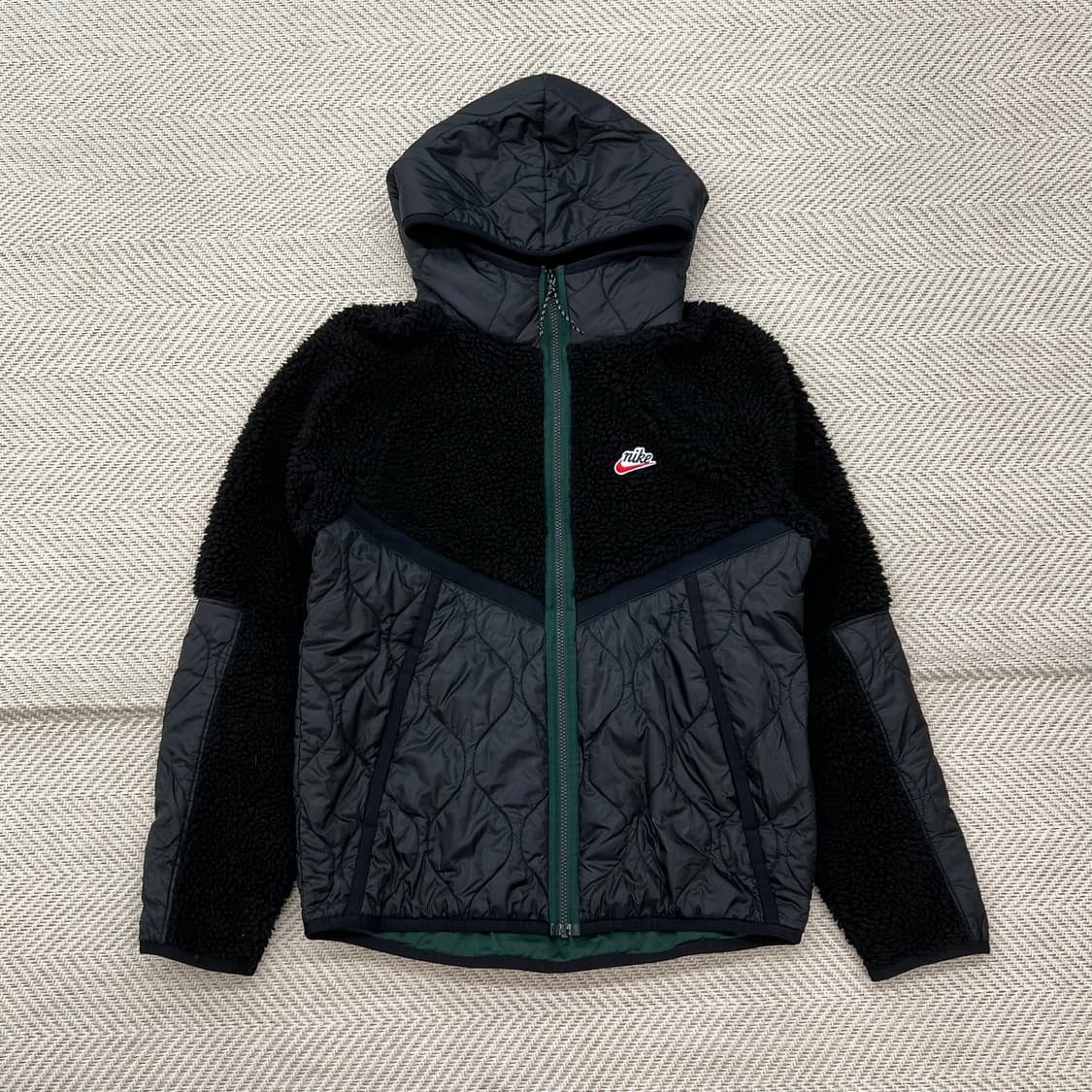 나이키 퀼팅 배색 후리스 r2255 상품이미지1