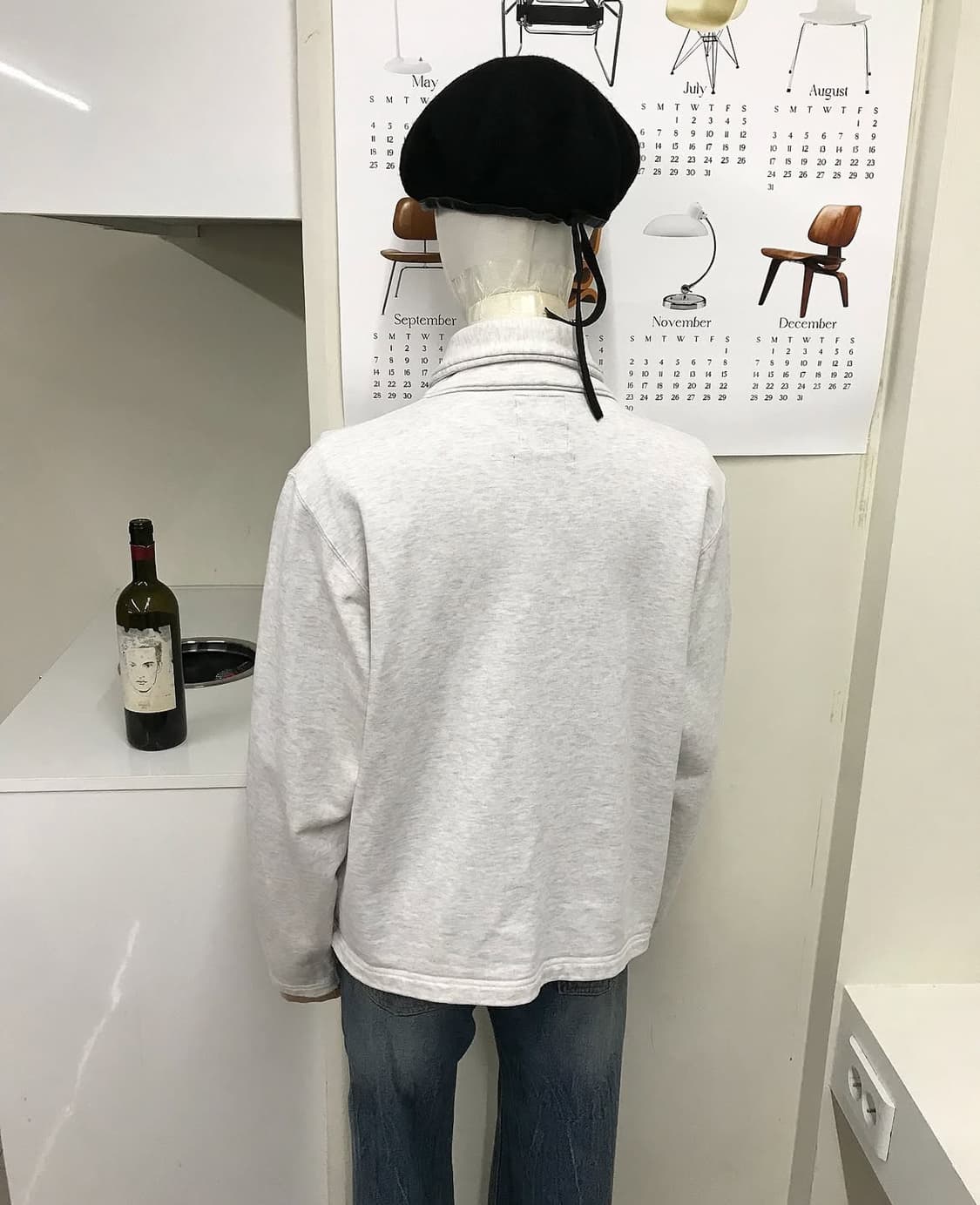 캡틴산타 패치 자수 면 가디건 상품이미지9