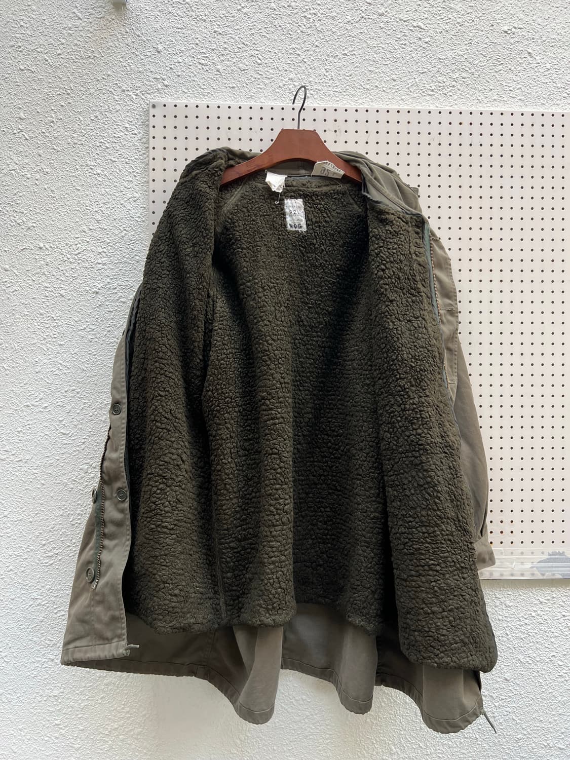 80s FRENCH ARMY M-64 MILITARY 오리지널개파카 상품이미지9