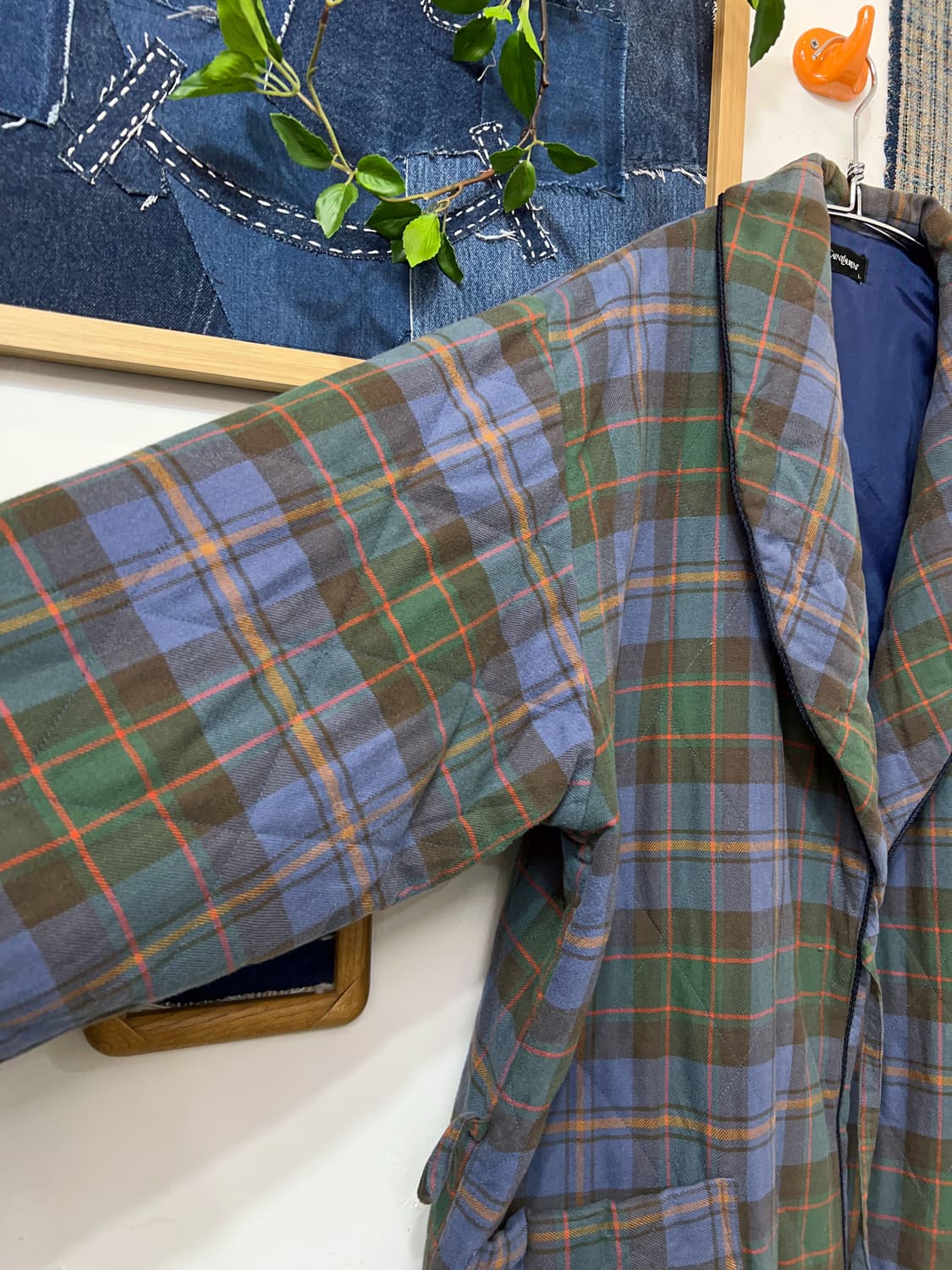 Yves Saint Laurent – Quilted Check Robe  상품이미지3