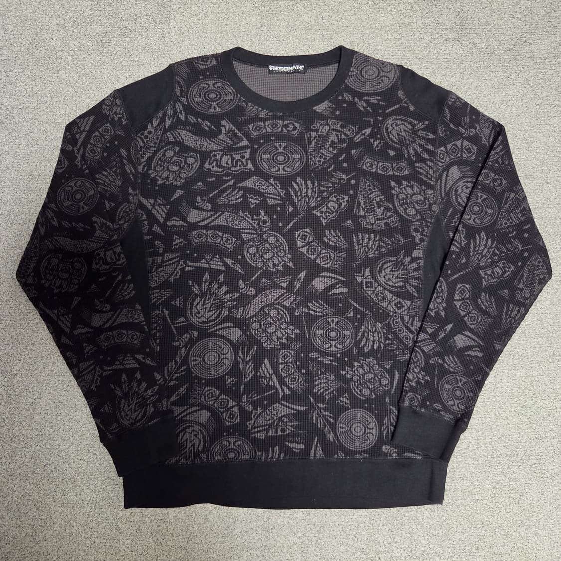 Resonate 빈티지 반다나패턴 니트 L(100) 상품이미지1