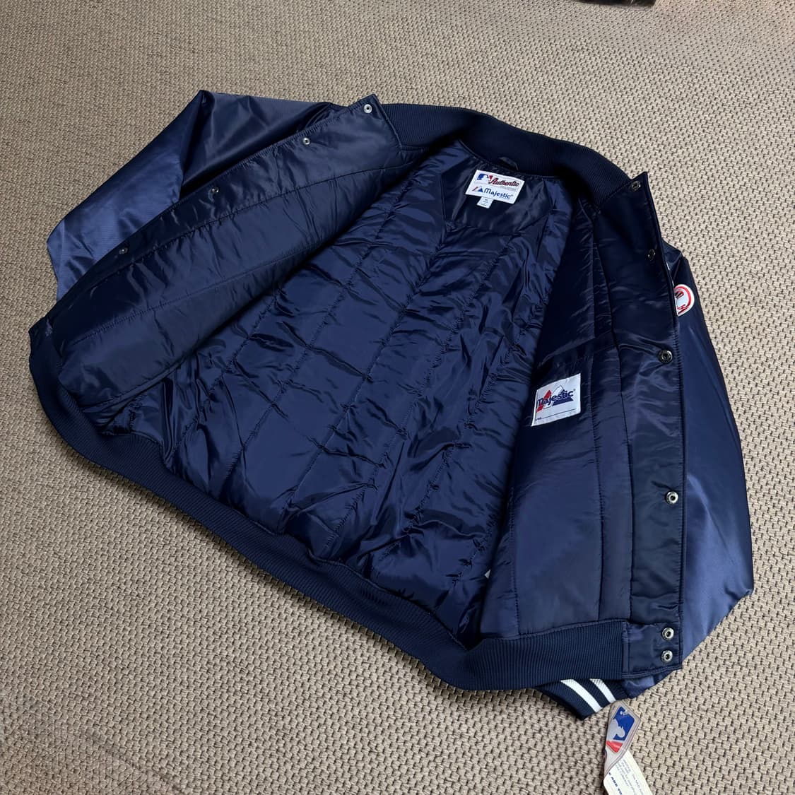 마제스틱 뉴욕 양키즈 바시티 자켓 XL 상품이미지5