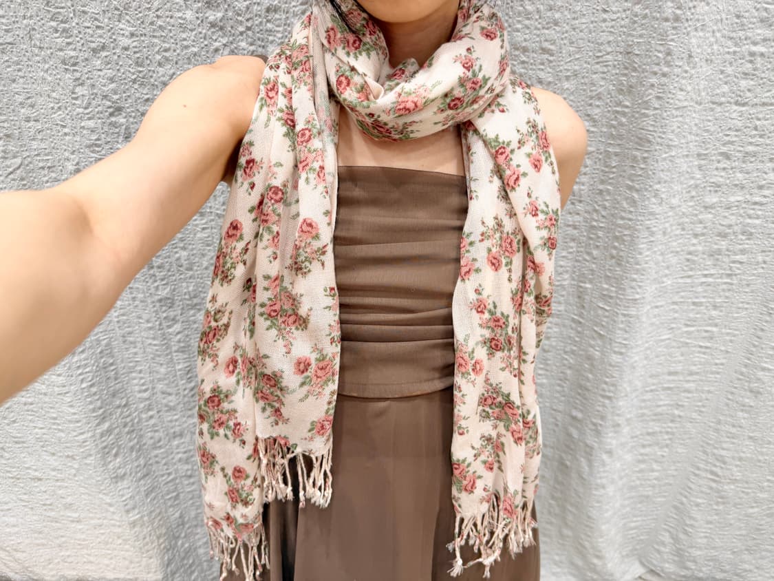rose pink muffler 상품이미지3