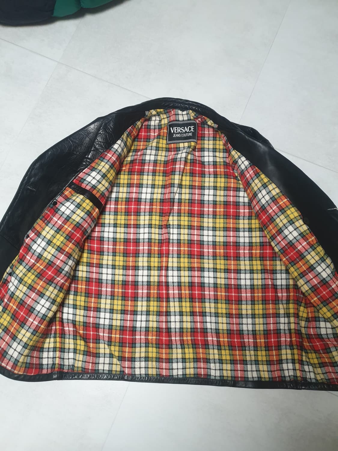 베르사체 가죽 자켓 XL~XXL size 상품이미지4