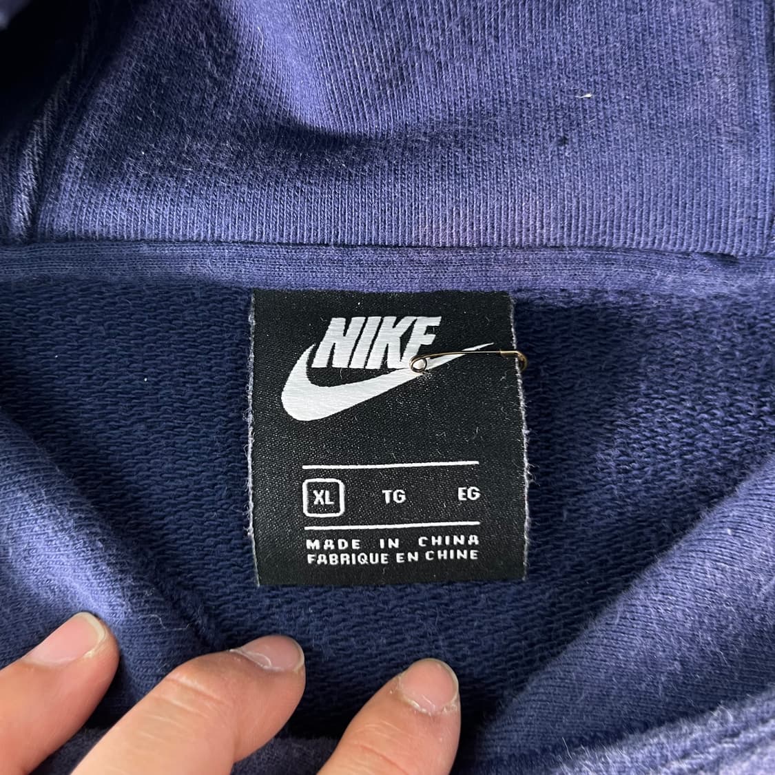 105 나이키 nsw brs 미드나잇 후드티  상품이미지4