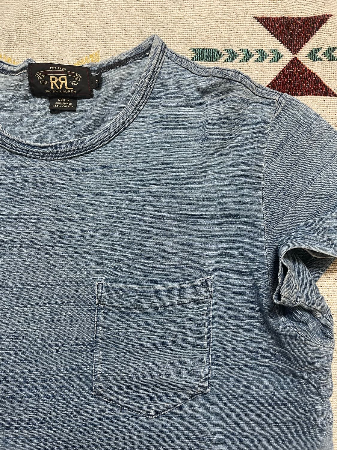 RRL 인디고 티셔츠(M) 상품이미지4