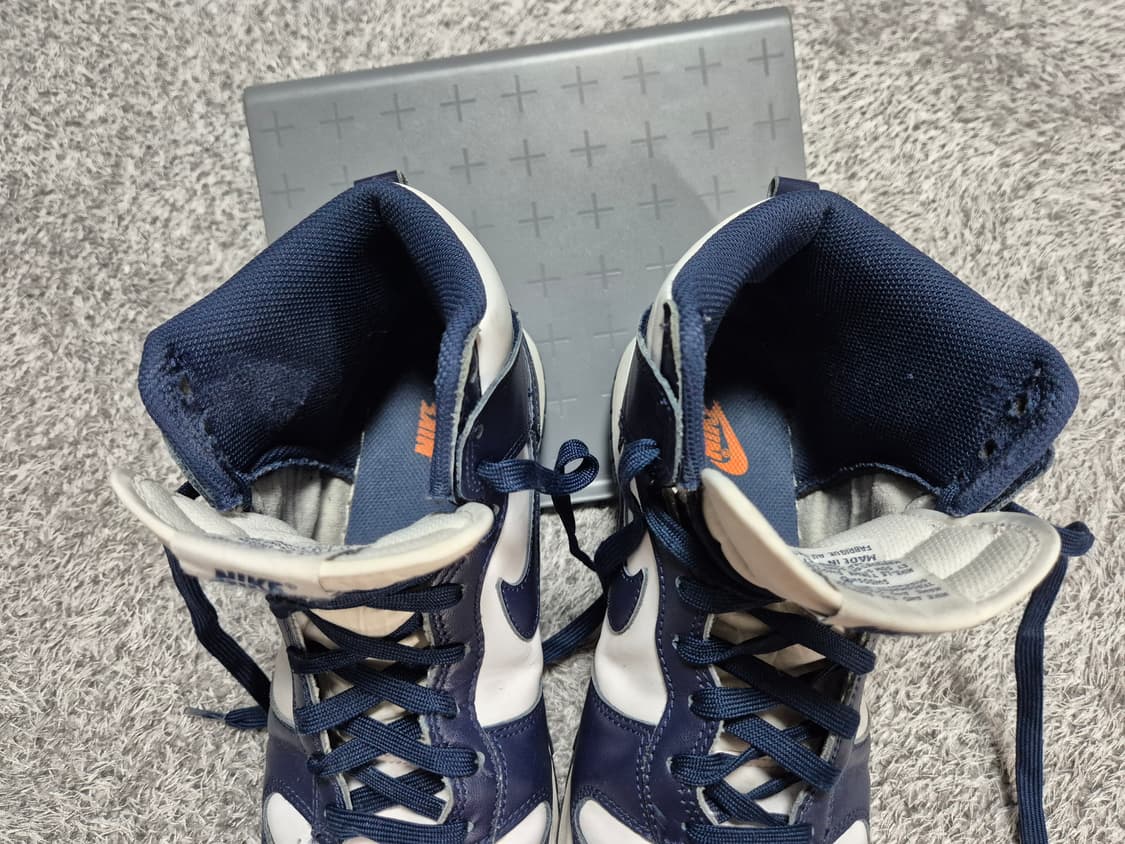 나이키 덩크하이 레트로 네이비 275 상품이미지10