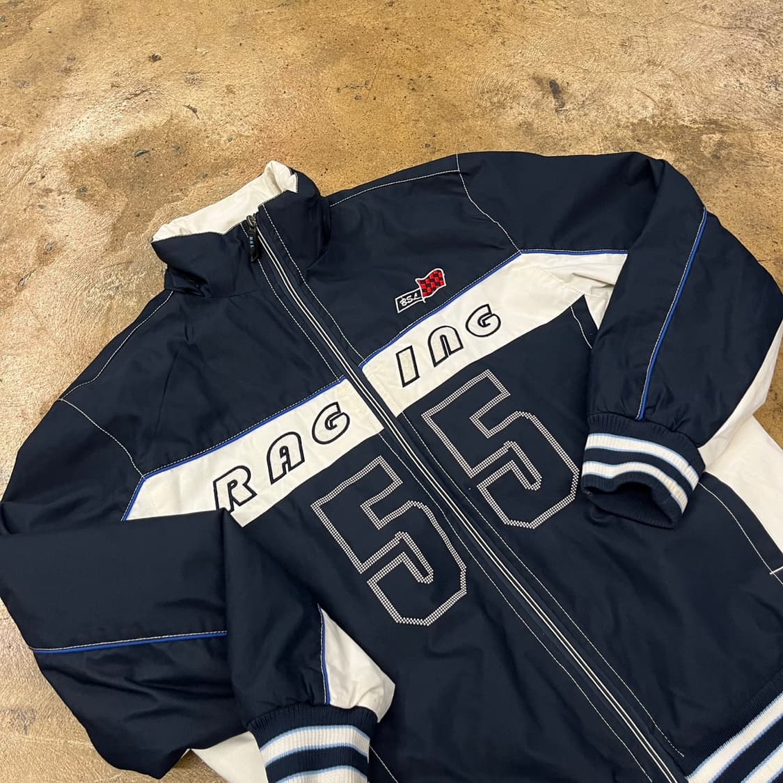 BISHILAI 레이싱 점퍼 자켓  상품이미지1