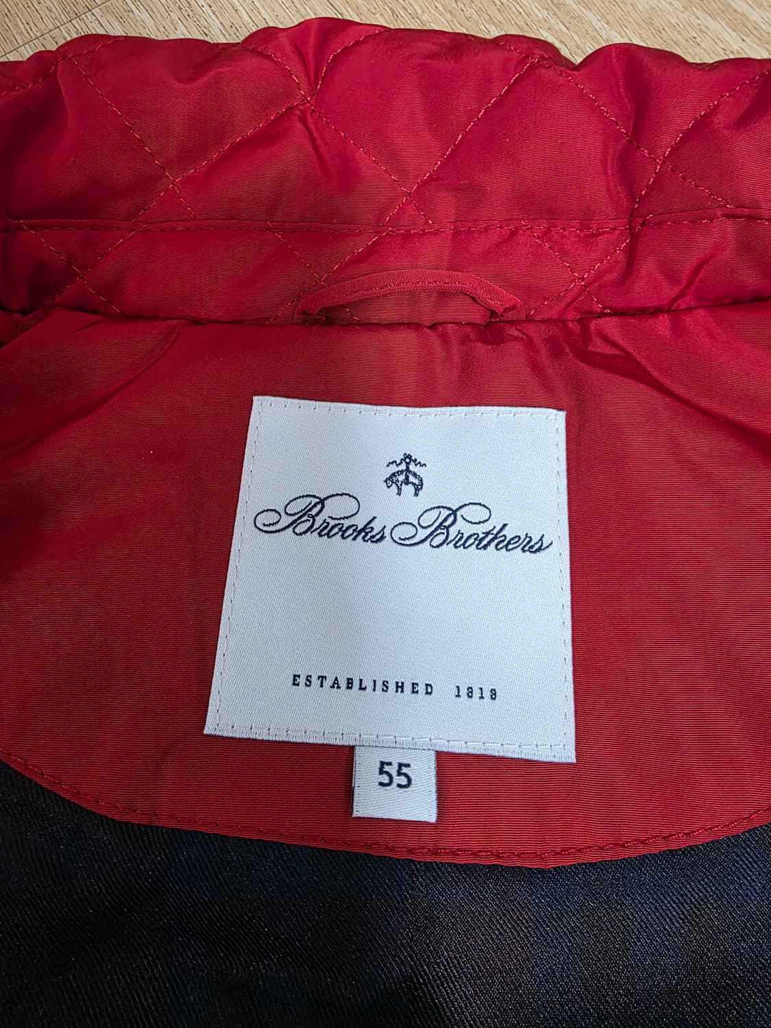 브룩스브라더스 구스다운 크레스트 로고 퀼팅 베스트 상품이미지3