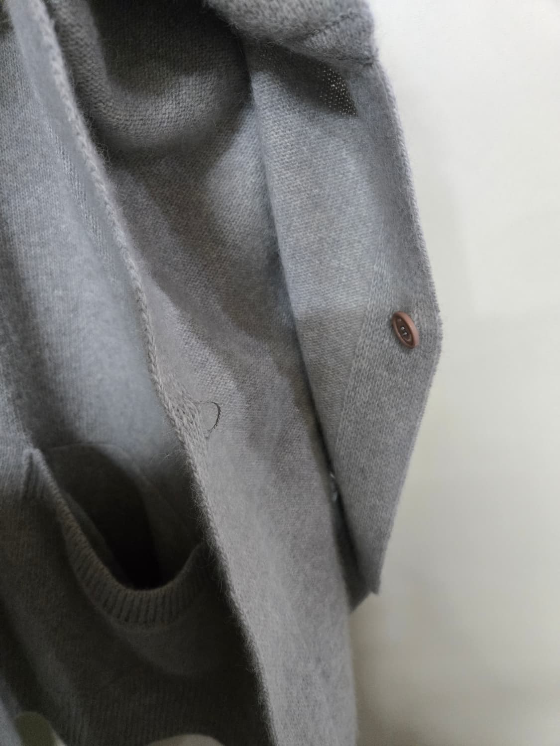 한섬  톰 그레이하운드 캐시미어 후드 판초 S 90 상품이미지3