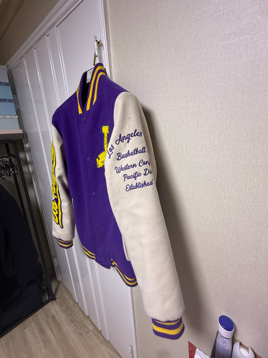 MLB LA 레이커스 바시티 자켓 상품이미지4