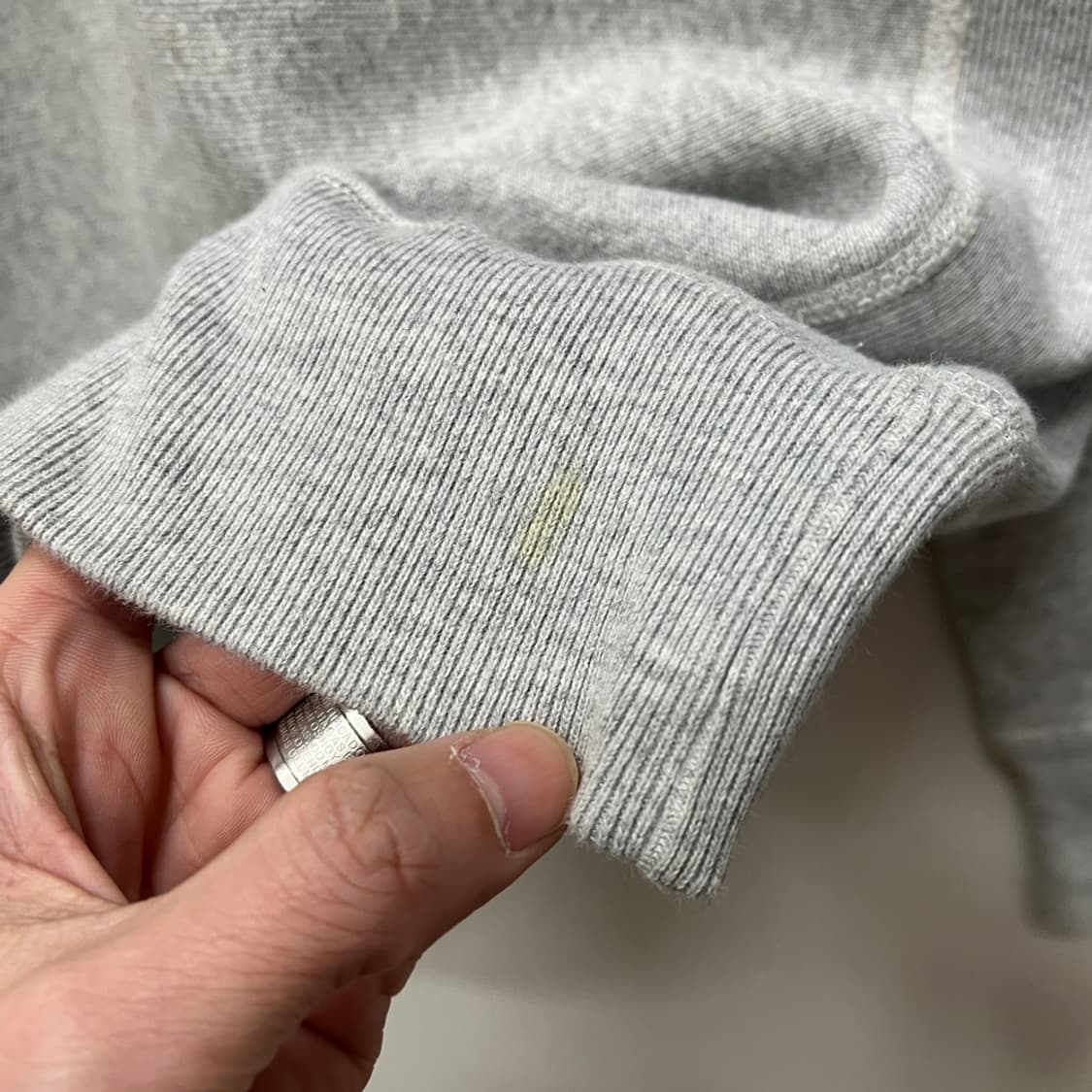 챔피온 재팬 리버스위브 헨리넥 스웻 맨투맨  L 상품이미지5