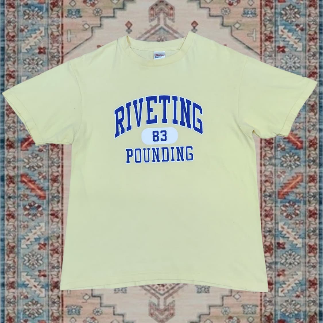Honeys RIVETING 83 레터링 반팔 티셔츠 L 상품이미지2
