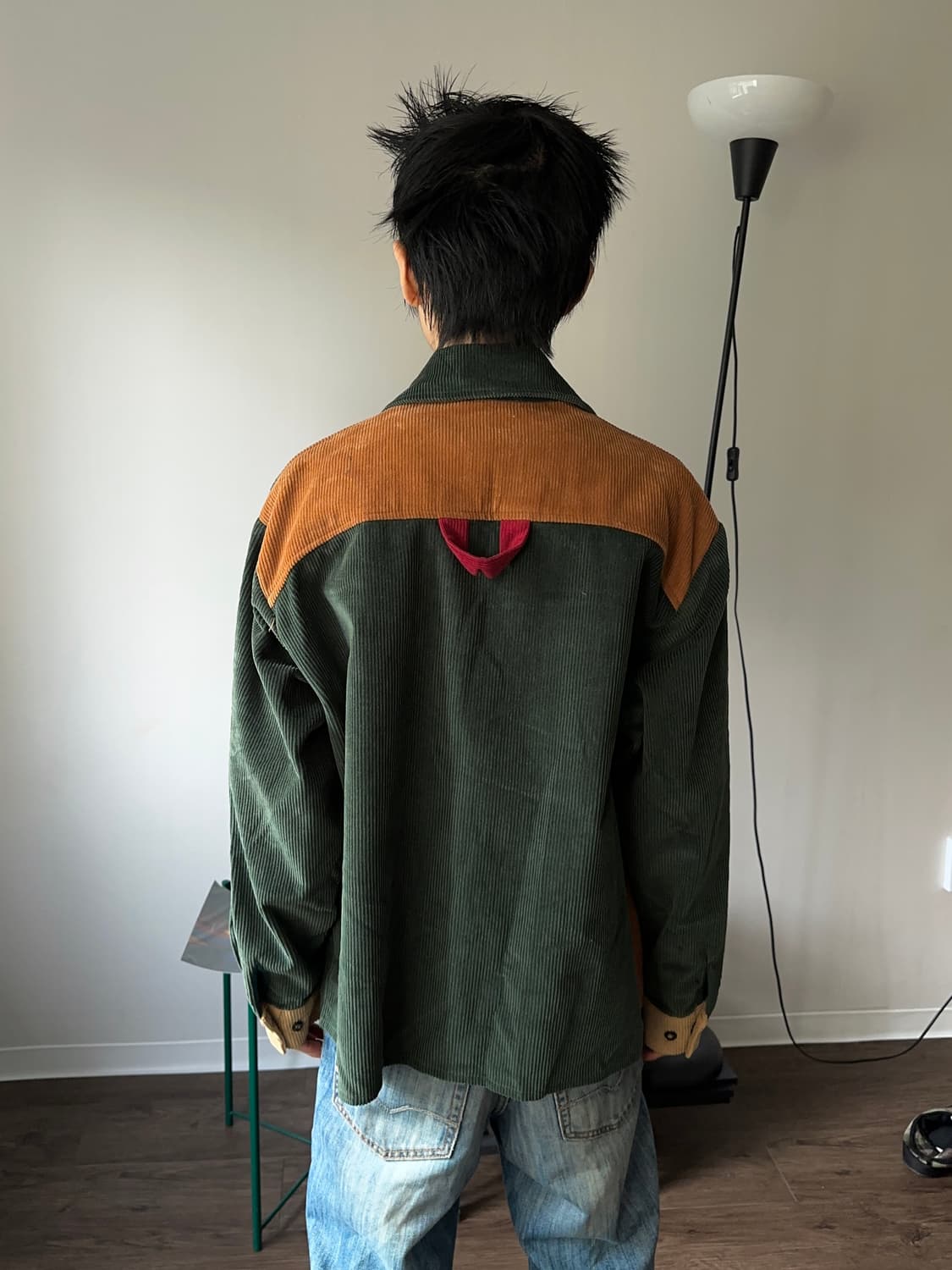 Quietest 컬러 블록 코듀로이 자켓 상품이미지5